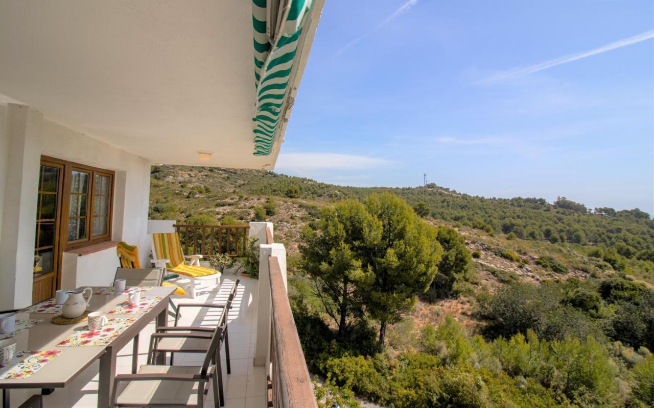 Terraza Con Vistas Espectaculares - Haciendas Albert Villas Alcossebre Екстер'єр фото